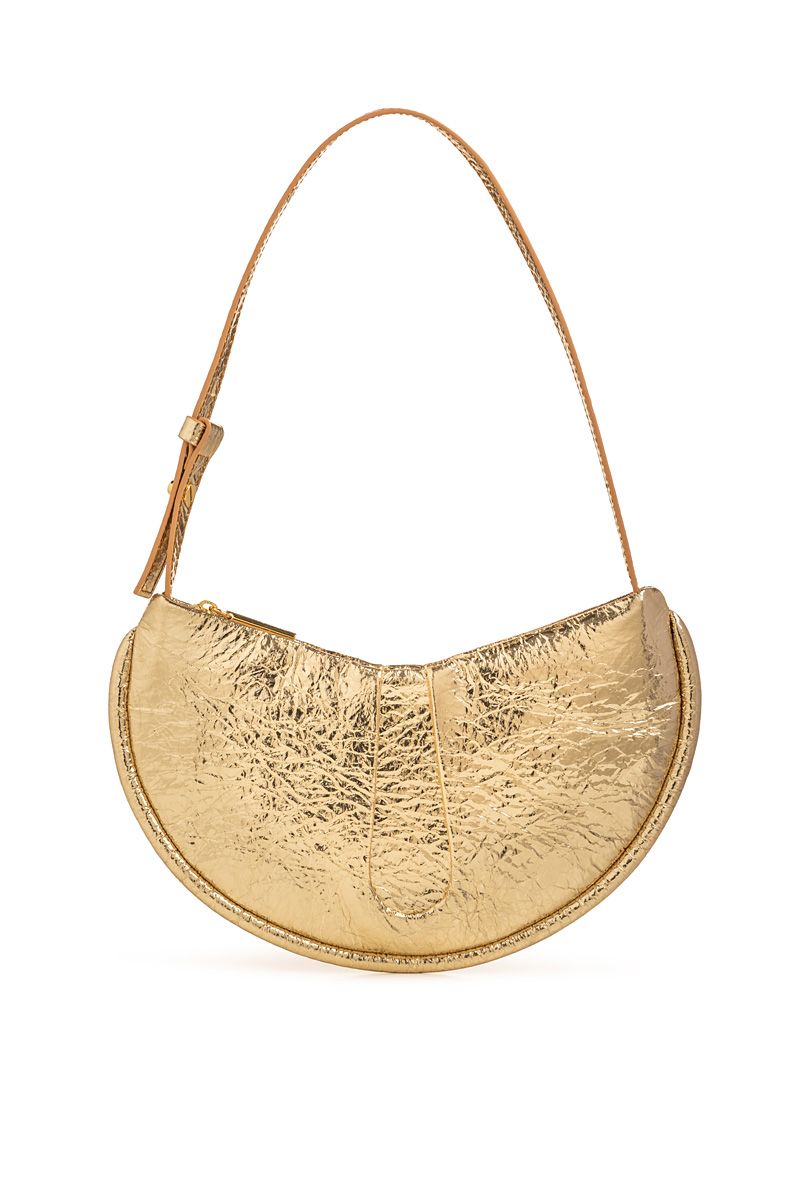 Shoulder bag in gold