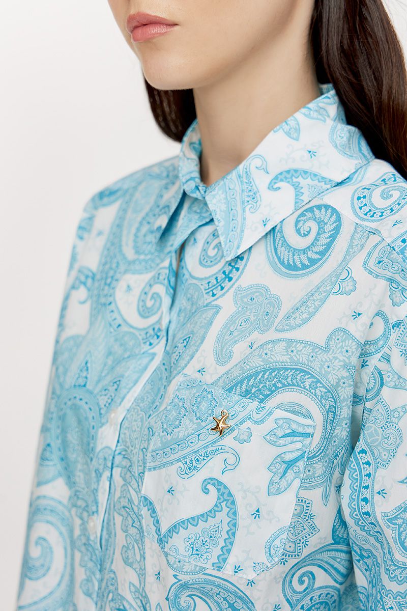 Cotton -poplin shirt 