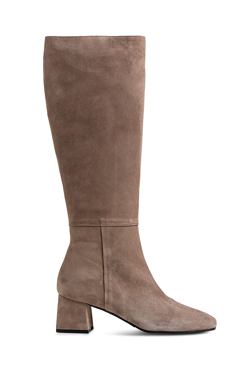 Suede knee  boots 