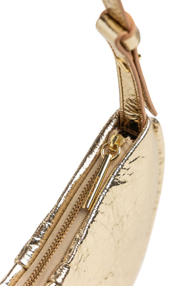 Shoulder bag in gold