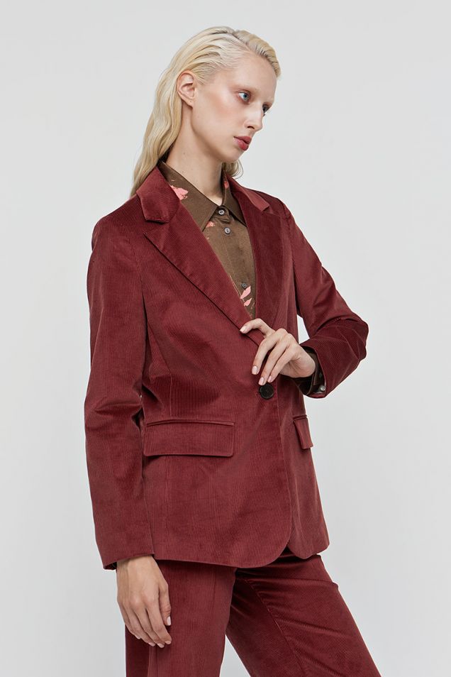 Corduroy blazer 